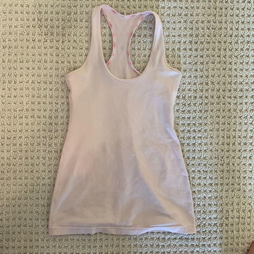 Lululemon Pink Tank Top Size 4